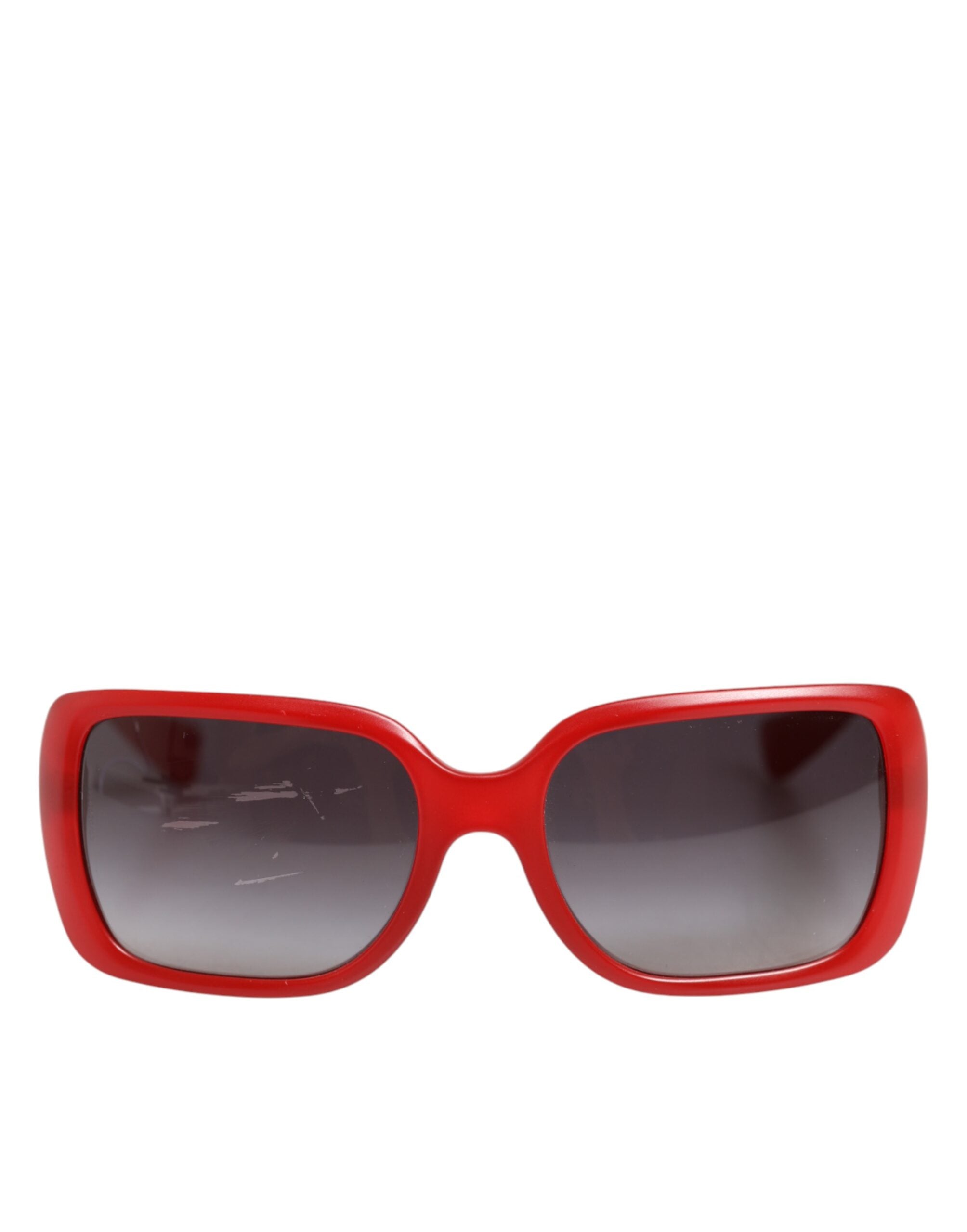 Γυαλιά Ηλίου Dolce & Gabbana DG6093 Κόκκινα Ορθογώνια με Φακούς σε Απόχρωση του Γκρι
