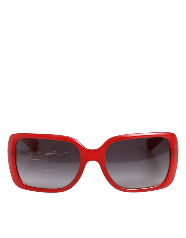 Γυαλιά Ηλίου Dolce & Gabbana DG6093 Κόκκινα Ορθογώνια με Φακούς σε Απόχρωση του Γκρι
