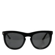 Dolce & Gabbana DG4281 Black Round Frame Full Rim Eyewear Sunglasses