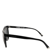 Dolce & Gabbana DG4281 Black Round Frame Full Rim Eyewear Sunglasses