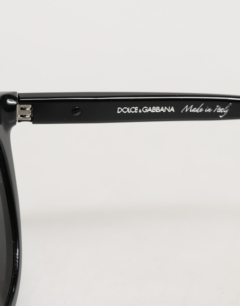 Dolce & Gabbana DG4281 Μαύρα Στρογγυλά Γυαλιά Ηλίου με Πλήρες Πλαίσιο