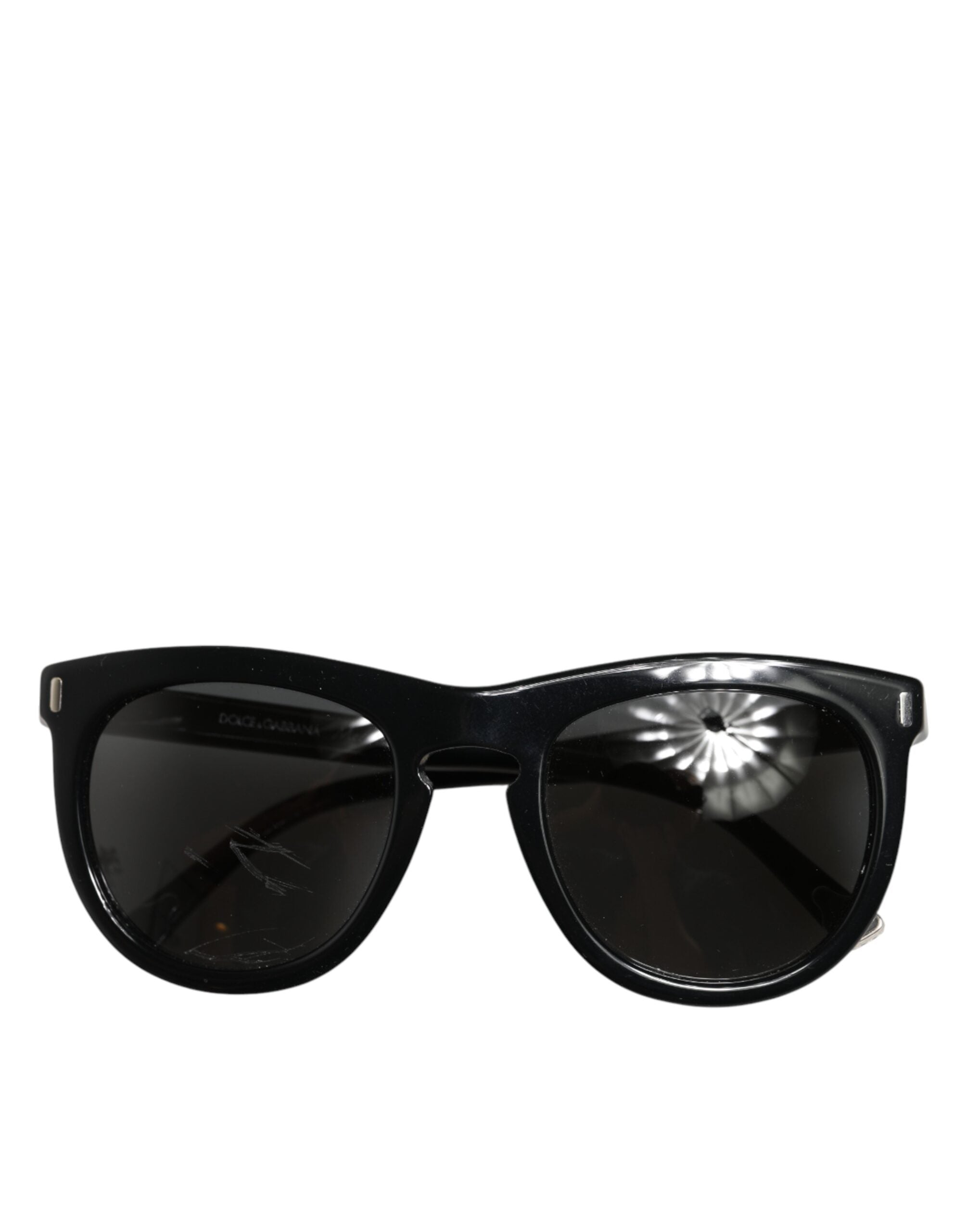 Dolce & Gabbana DG4281 Μαύρα Στρογγυλά Γυαλιά Ηλίου με Πλήρες Πλαίσιο