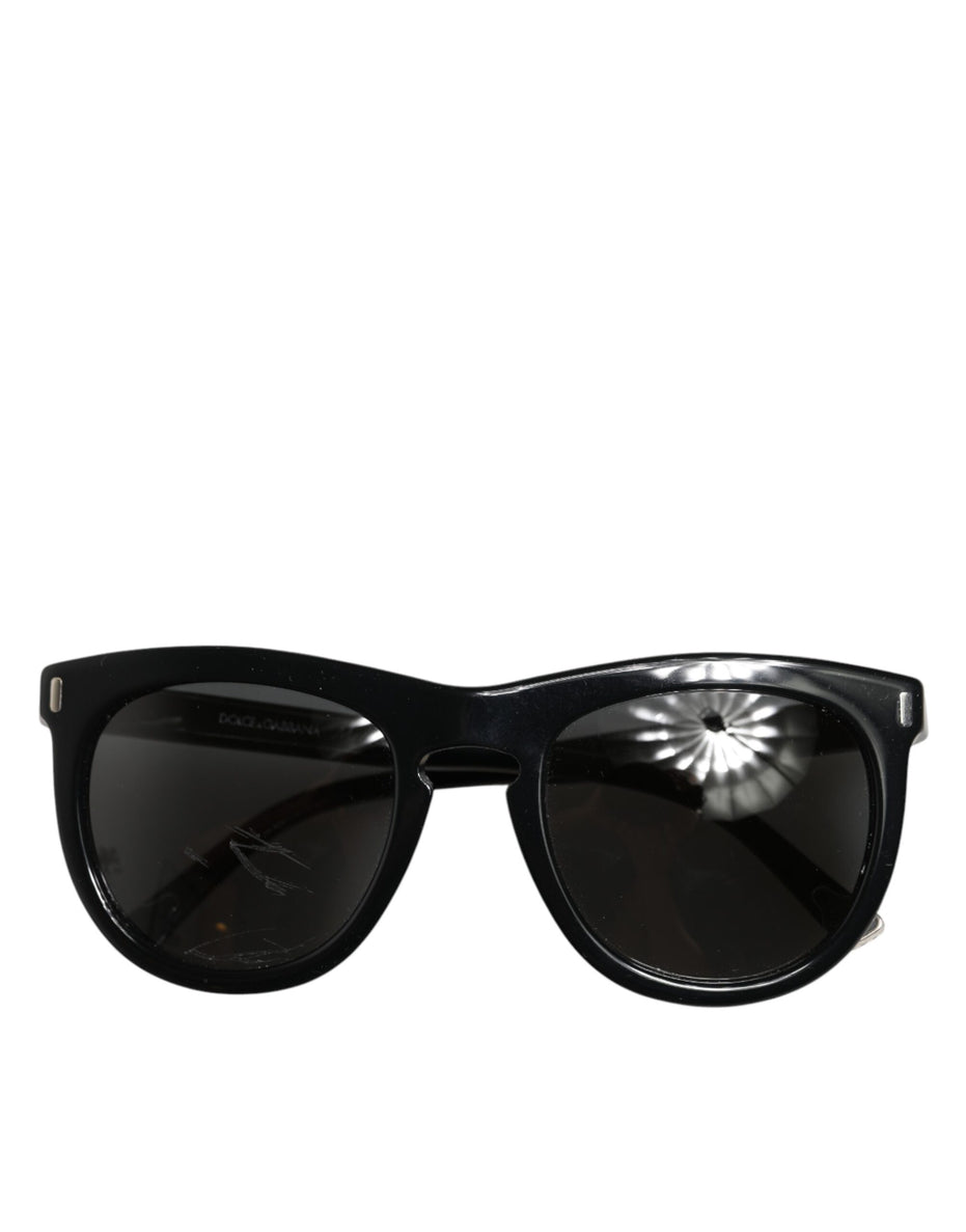 Dolce & Gabbana DG4281 Μαύρα Στρογγυλά Γυαλιά Ηλίου με Πλήρες Πλαίσιο