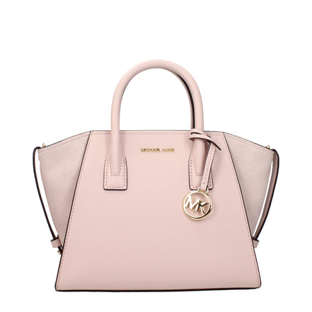 Τσάντα χειρός Michael Kors από ροζ δέρμα