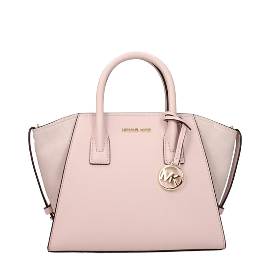 Τσάντα χειρός Michael Kors από ροζ δέρμα