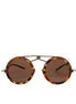 Dolce & Gabbana Gold Havana Frame DG Fatto A Mano Eyewea Sunglasses