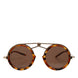 Dolce & Gabbana Gold Havana Frame DG Fatto A Mano Eyewea Sunglasses
