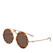 Dolce & Gabbana Gold Havana Frame DG Fatto A Mano Eyewea Sunglasses
