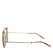 Dolce & Gabbana Gold Havana Frame DG Fatto A Mano Eyewea Sunglasses