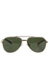 Dolce & Gabbana DG2125 Ασημί Σκελετός Aviator Γυαλιά Ηλίου Παιδικά