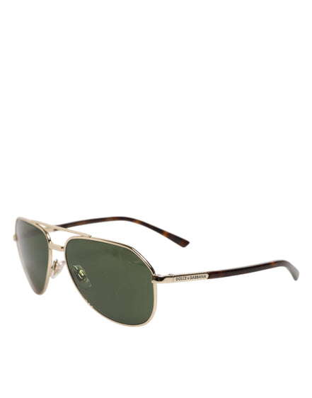 Dolce & Gabbana DG2125 Silver Frame Aviator Shades Eyewear Sunglasses Children