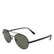 Dolce & Gabbana Matte Black Steel Frame Gray Lens Sunglasses