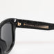 Dolce & Gabbana DG4177 Black Leather Frame Tinted Lens Sunglasses