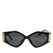 Γυαλιά Ηλίου Dolce & Gabbana DG4396 με Μαύρο Ακανόνιστο Σκελετό και Γκρι Φακούς Ντεγκραντέ