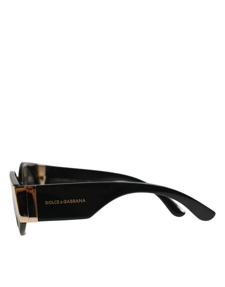 Γυαλιά ηλίου Dolce & Gabbana DG4396 με γκρι διαβαθμισμένο φακό και μαύρο ακανόνιστο πλαίσιο