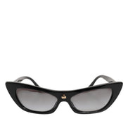 Γυαλιά ηλίου Dolce & Gabbana μαύρα Re-Edition DNA σε στυλ cat-eye