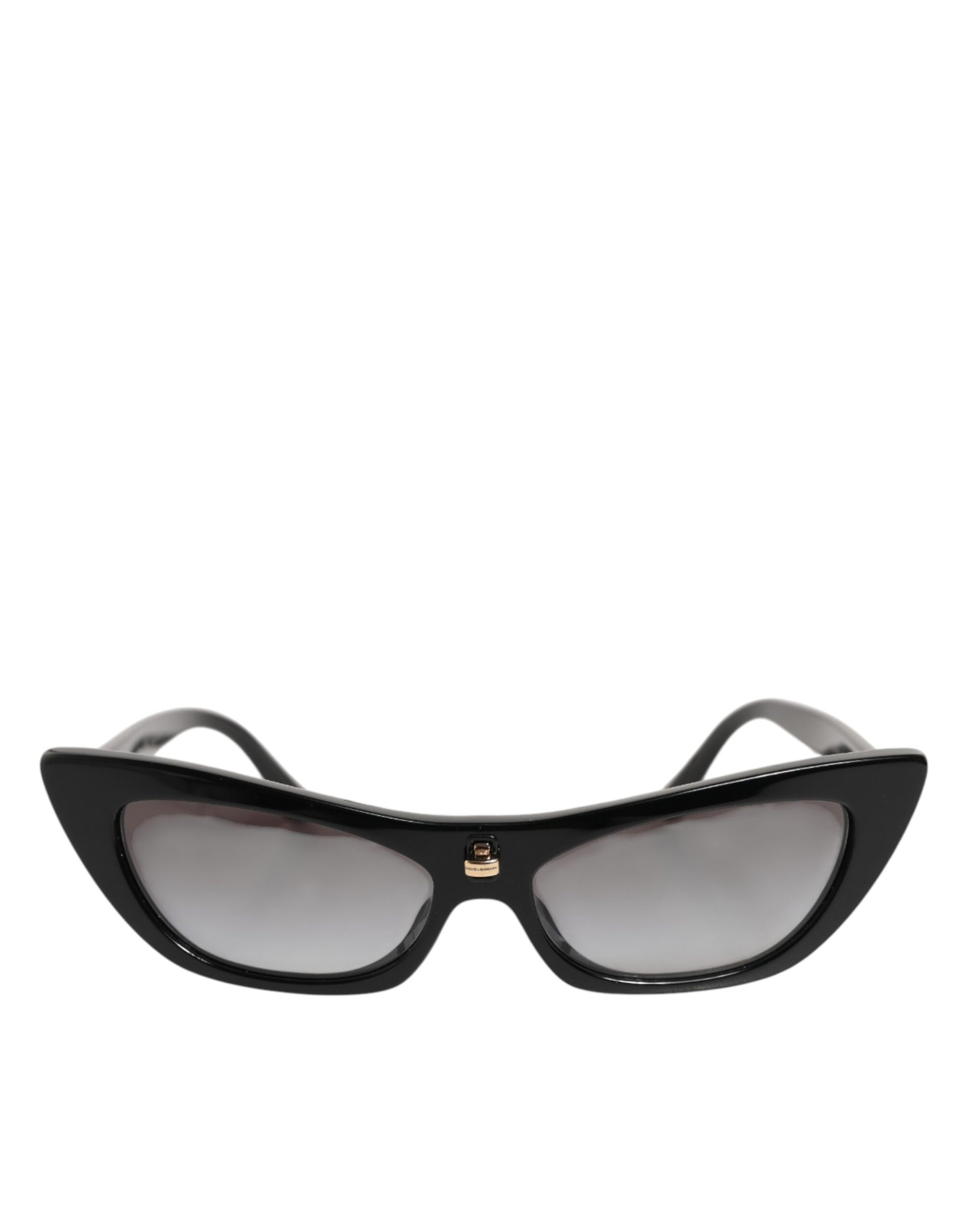 Γυαλιά ηλίου Dolce & Gabbana μαύρα Re-Edition DNA σε στυλ cat-eye