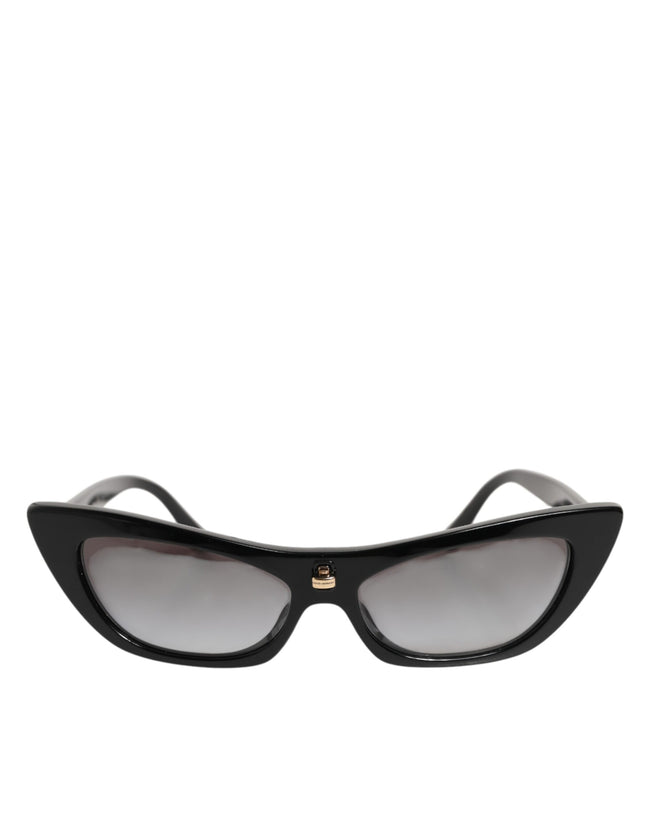Dolce & Gabbana Μαύρα Γυαλιά Ηλίου Re-Edition DNA με Σκελετό Cat-Eye