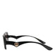 Dolce & Gabbana DG6152 Μαύρα Γυαλιά Ηλίου με Τετράγωνο Σκελετό και Λεπτομέρεια Sacred HeartDevotion