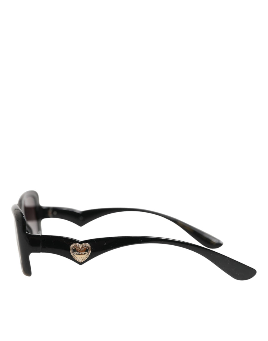 Dolce & Gabbana DG6152 Μαύρα Γυαλιά Ηλίου με Τετράγωνο Σκελετό και Λεπτομέρεια Sacred HeartDevotion