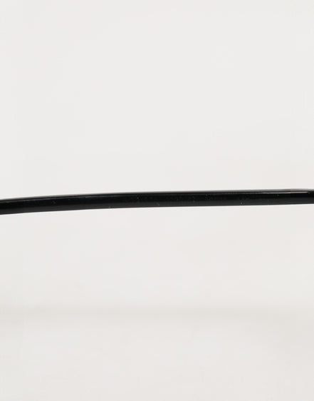 Dolce & Gabbana Black Metal Frame Square Lenses Shades Eyewear Sunglasses