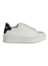 Gaelle Paris White Polyurethane Women's Sneaker