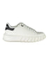 Gaelle Paris White Polyurethane Women Sneaker