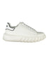 Gaelle Paris White Polyurethane Women Sneaker