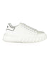 Gaelle Paris White Polyurethane Women Sneaker