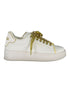 Gaelle Paris Bianco Polyurethane Women Sneaker