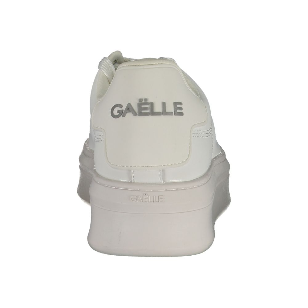 Gaelle Paris Bianco Poliuretano Women Sneaker