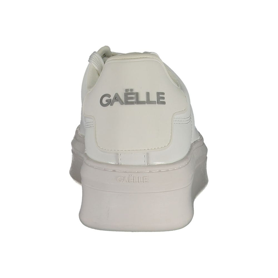 Gaelle Paris Bianco Poliuretano Women Sneaker