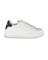 Gaelle Paris Bianco Polyurethane Women Sneaker
