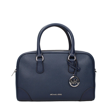 Τσάντα χειρός Michael Kors από μπλε δέρμα