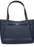 Michael Kors Blue Fabric Shoulder Bag