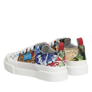 Dolce & Gabbana Πολύχρωμα Χαμηλά Παπούτσια Sneakers με Patchwork