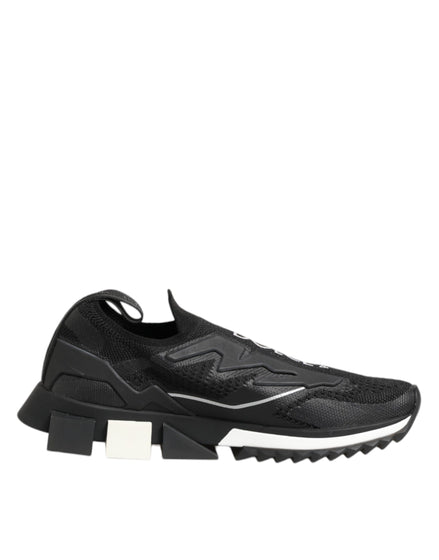 Dolce & Gabbana Μαύρα αθλητικά παπούτσια SORRENTO Sport Stretch