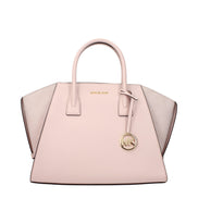 Τσάντα χειρός Michael Kors από ροζ δέρμα