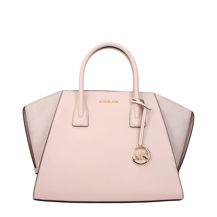Τσάντα χειρός Michael Kors από ροζ δέρμα