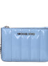 Michael Kors Light Blue Leather Wallet