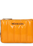 Michael Kors Orange Leather Wallet