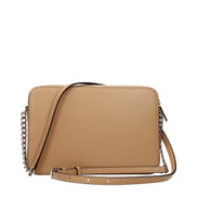 Τσάντα χιαστί Michael Kors από καφέ δέρμα