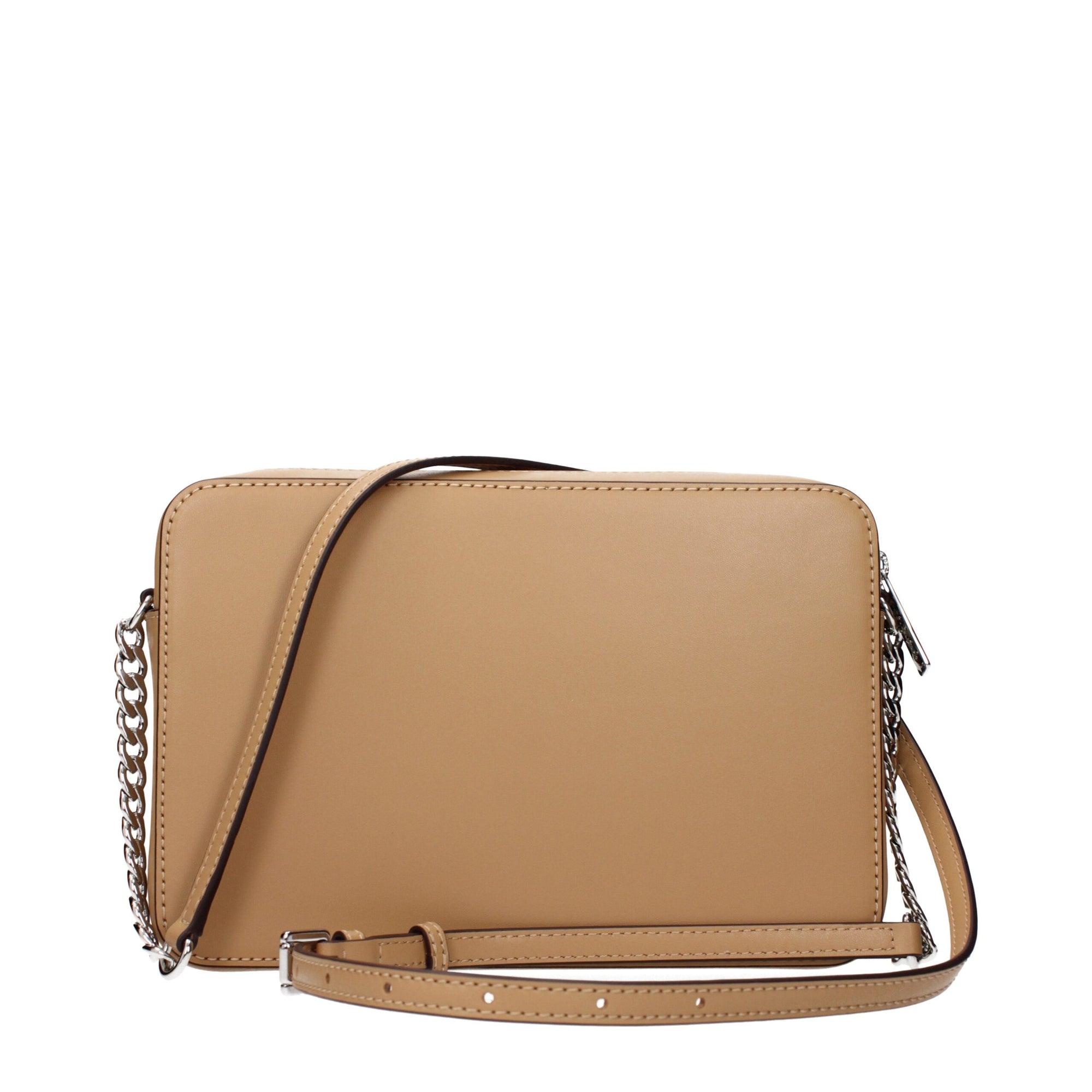 Τσάντα χιαστί Michael Kors από καφέ δέρμα