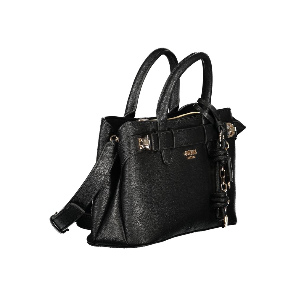 Γυναικεία Τσάντα Guess Jeans Nero Πολυουρεθάνη