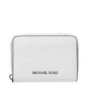 Θήκη καρτών Michael Kors από λευκό δέρμα
