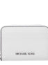 Michael Kors White Leather Cardholder
