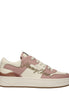 Jimmy Choo Pink Leather Low Top Sneakers