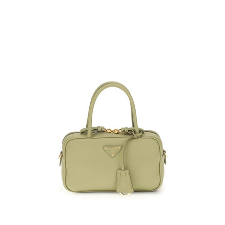 Τσάντα χειρός Prada Bicolor Calf Leather Bos Taurus