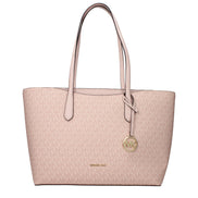 Τσάντα ώμου Michael Kors από ροζ ύφασμα