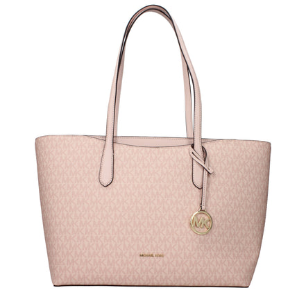 Τσάντα ώμου Michael Kors από ροζ ύφασμα